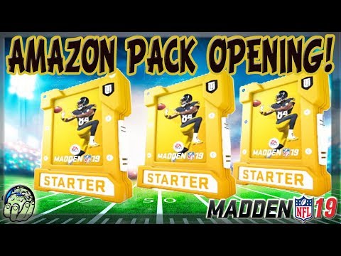 AMAZON GAME CHANGER PACKS + FLASHBACK PACK OPENING! | Madden 19 Pack Opening