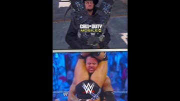 WWE Finishers in CODM 😱 #codm #codmobile #callofdutymobile