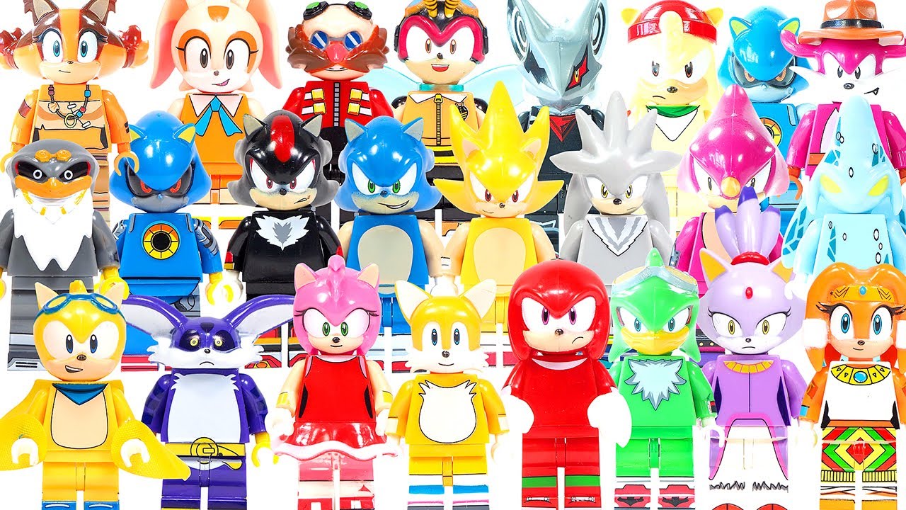 A look at the new Sonic the Hedgehog minifigures