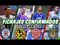 ¡FICHAJES CONFIRMADOS PARA EL CLAUSURA 2021! ¡ADIOS PUMAS! ¡MAYORGA DE REGRESO, DINENNO A CRUZ AZUL!