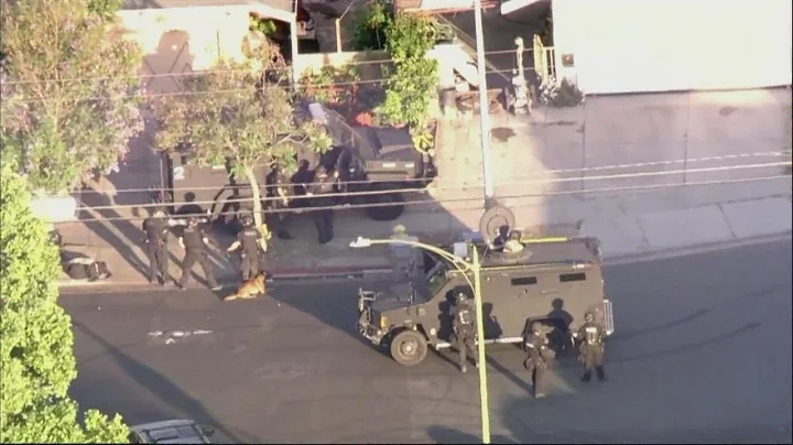 Modesto homicide suspect hospitalized after barric...