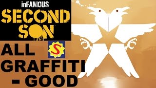 All Graffiti / Stencil Art - Good Choices - Infamous: Second Son screenshot 5