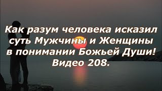 видео: Как разум человека исказил суть Мужчины и Женщины в понимании Божьей Души! картинка: Как разум человека исказил суть Мужчины и Женщины в понимании Божьей Души!