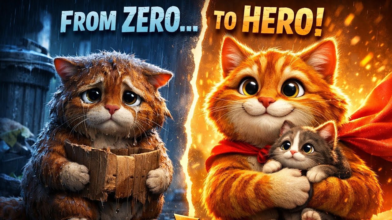 The poor cat everyone ignored--- until he saved them all