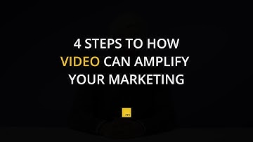4 Steps to how video can amplify your marketing