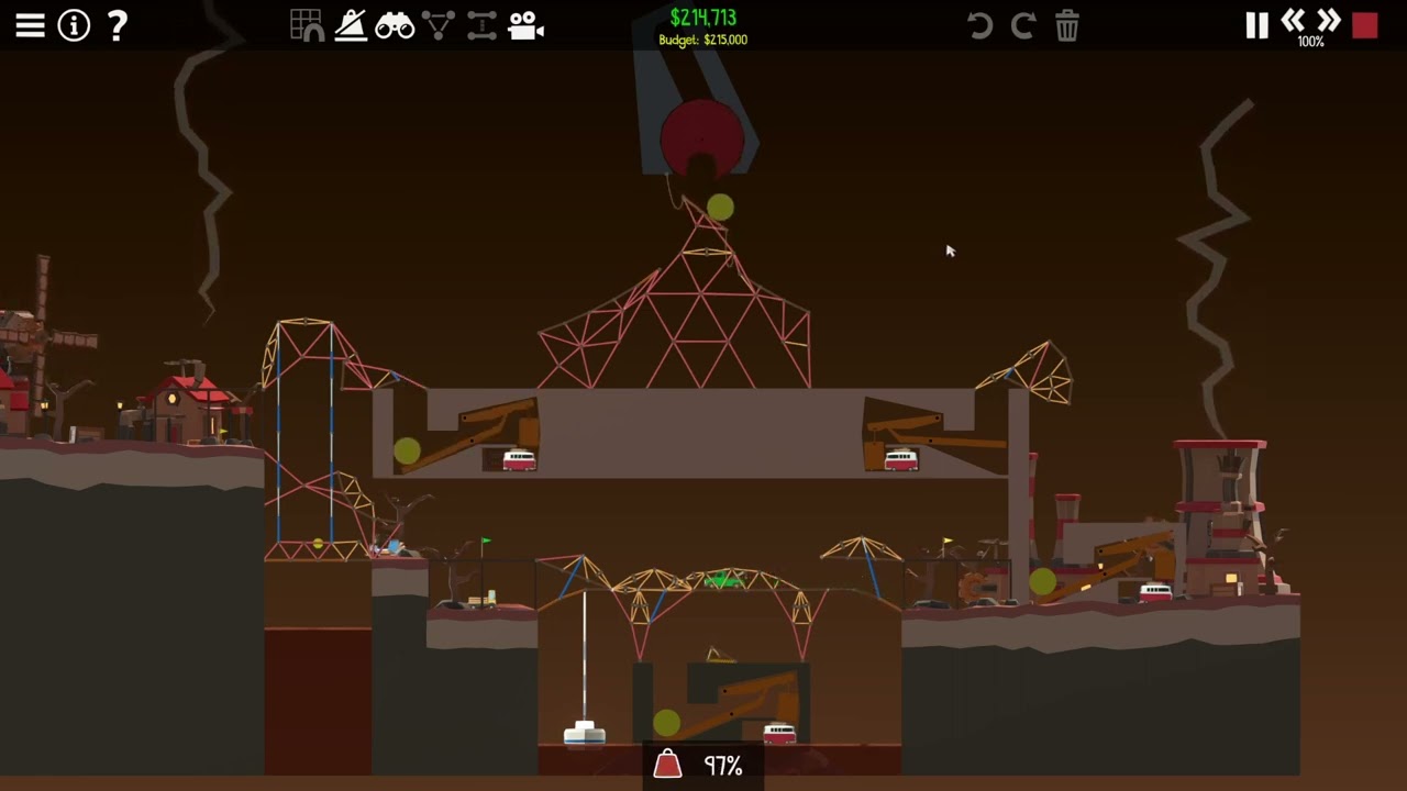 Poly Bridge 2: Level 6-16