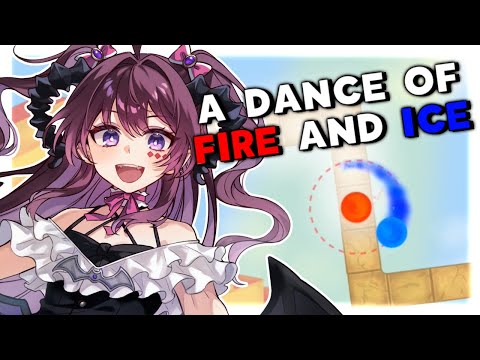 【A DANCE OF FIRE AND ICE】新感覚リズムゲー！？【#濡羽しゅあ/ #vtuber 】