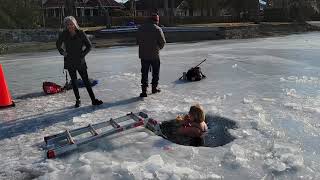 Lizzy the Ice Queen Greenwood Lake 2/12/22
