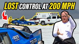 Found the PROBLEM at 200 MPH on the Salt 🫣 Speed Week 2026 | Road To Bonneville: Episode 9