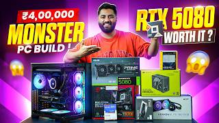 The ULTIMATE ₹4 Lakh Gaming PC! 🤯 (RTX 5080 + 9950X3D)