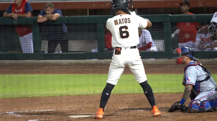 Luis Matos, San Francisco Giants OF Prospect (2022...