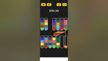 Water Sort Puzzle level 223