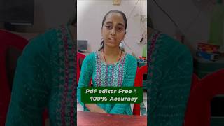 How to PDF Editor website 100% Accuracy के साथ। Light pdf AI के साथ #creatorexpert #tech #technology