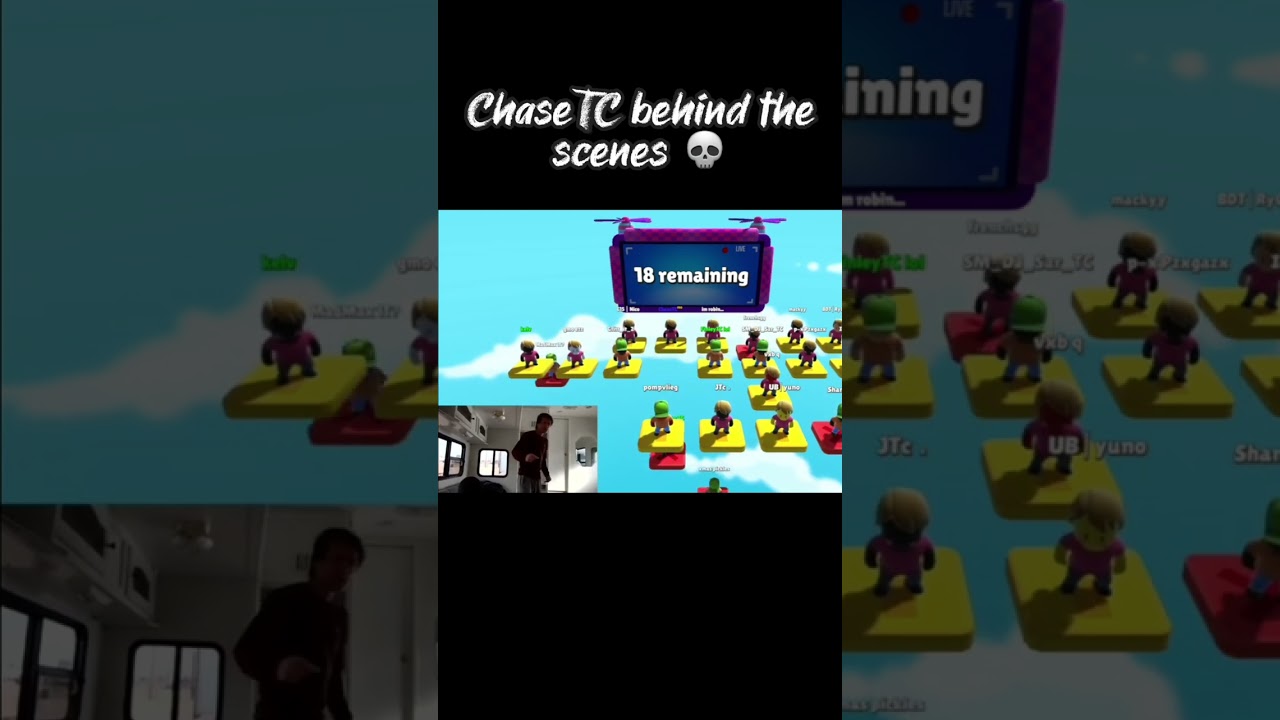 Chase when he's not recording: 💀