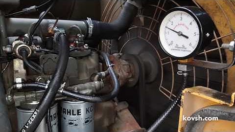 Индикатор давления подкачки рядного ТНВД