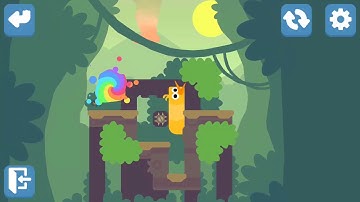 Snakebird Primer Level 21 Walkthrough