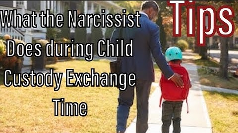 How To Child Custody Exchange Time With Covert Narcissist