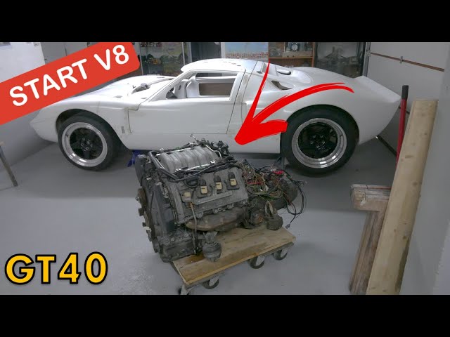 STARTING THE V8 ENGINE GT40 PROJECT ! 