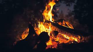 Best 4K Crackling Campfire 10 Hours | Ultimate Warmth & Woodsmoke for Deep Sleep, Study