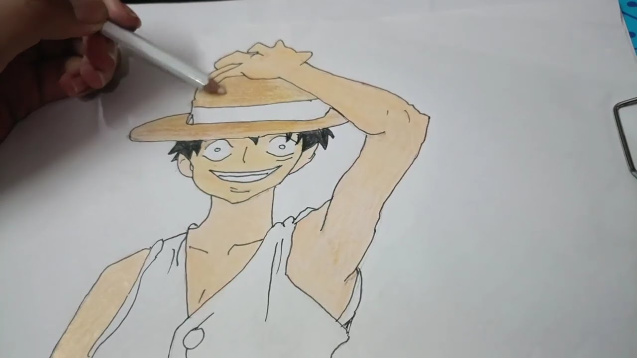 How to draw lufi easy drawing 