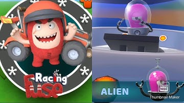 Oddbods Turbo Run - Racing Fuse vs Alien Gameplay Android, iOS | Kick Tom