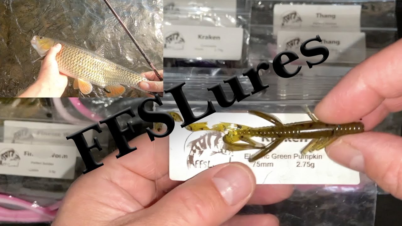 FFS SOFT LURES for Perch, Chub and Wrasse 