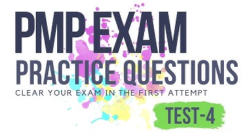PMP Exam Practice Question Test 4