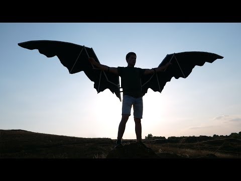 DIY Articulated Wings from PVC Pipes