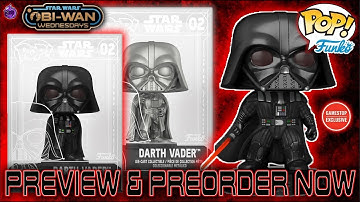 *NEW* Funko POP! Darth Vader Die-Cast, Obi-Wan Kenobi Darth Vader & DARTH VADER - STAR WARS Galactic