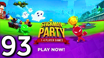 Stickman Party 1234 Player - Gameplay Walkthrough Part 93 - Tournament Mode (iOS, Android)