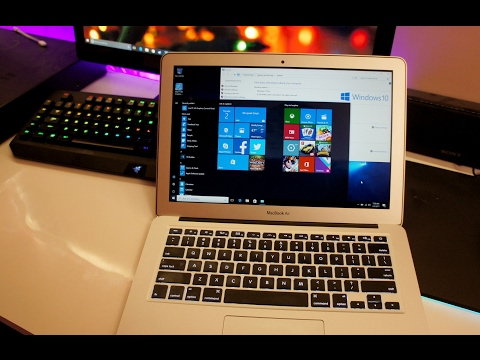 How to install Windows 10 on a Apple Mac using boot camp, MacOS Sierra, NO DVD OR USB REQUIRED