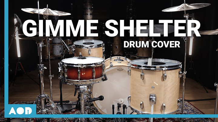 Gimme Shelter Drums version - Drums performance video thumbnail