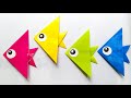 Cara Membuat ikan dengan mudah dari Origami | Origami Ikan | Origami Fish