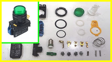 Inside Illuminated Push Buttons - IDEC YW - Cấu tạo nút nhấn có đèn