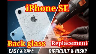 Cracked Iphone Se 2020 Back Glass Repair Full Tutorial