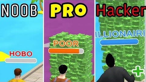 NOOB vs PRO vs HACKER in Money Run 3D