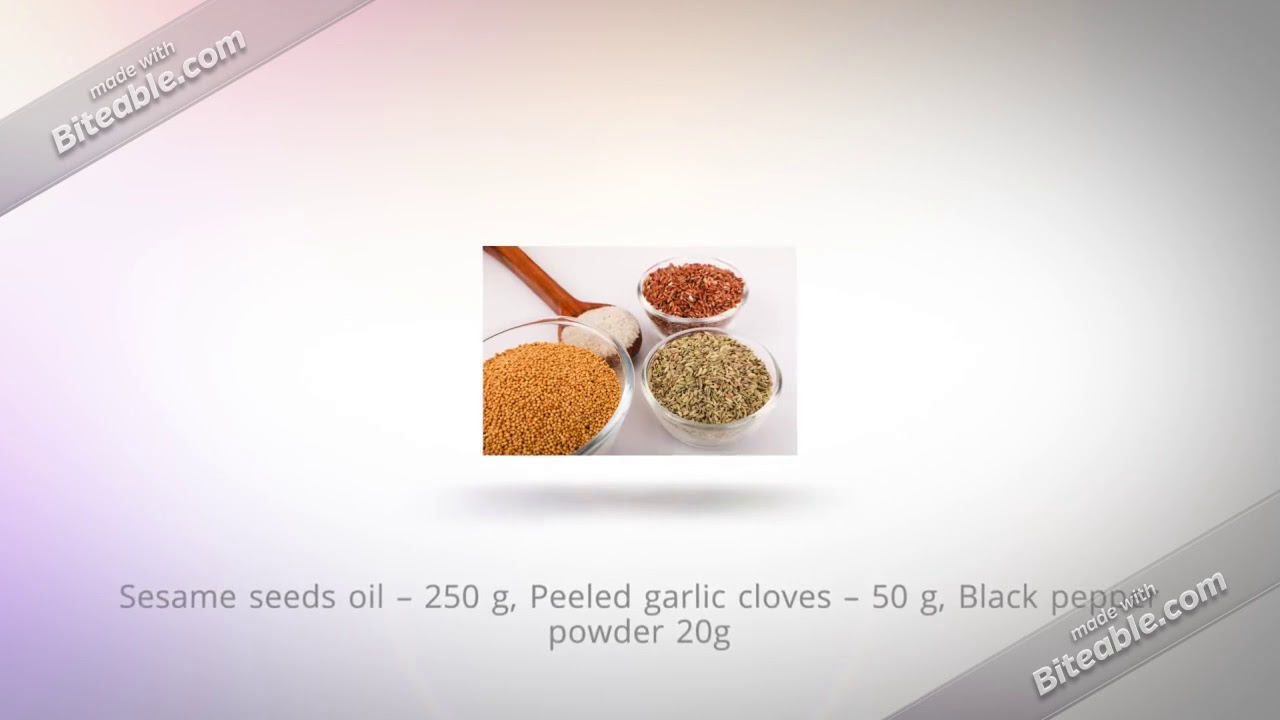 paralysis massage oil Best Massage Oil for Paralysis Patient YouTube