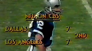 1978 Dallas Cowboys vs Los Angeles Rams Week 3 (Broadcast+Pat Summerall Commentary)