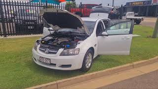 2008 Holden Commodore Omega Wagon White