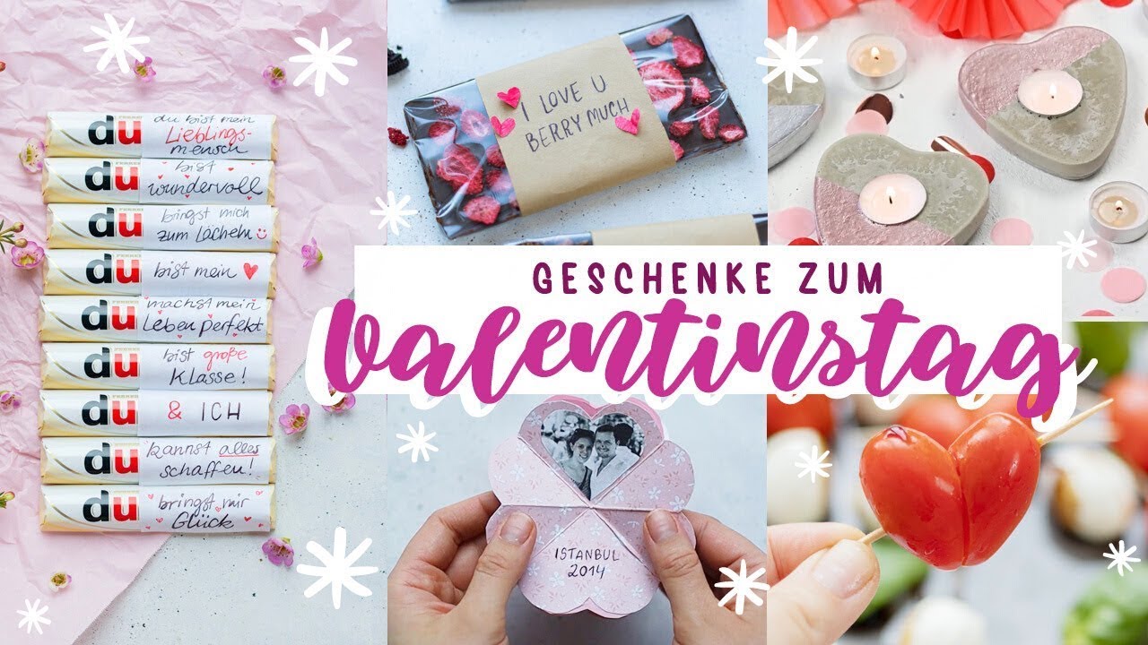 was kann man am valentinstag schenken