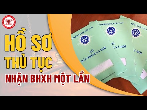 Video Hồ Sơ, Thủ Tục Nhận BHXH Một Lần | TVPL - youtube