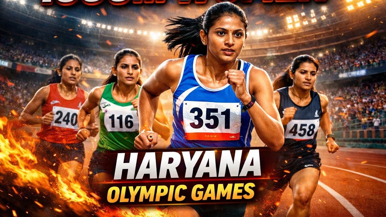 1500m Women | Haryana Olympic Games 🏃‍♀️🔥#1500mWomen #HaryanaOlympicGames #IndianAthletics