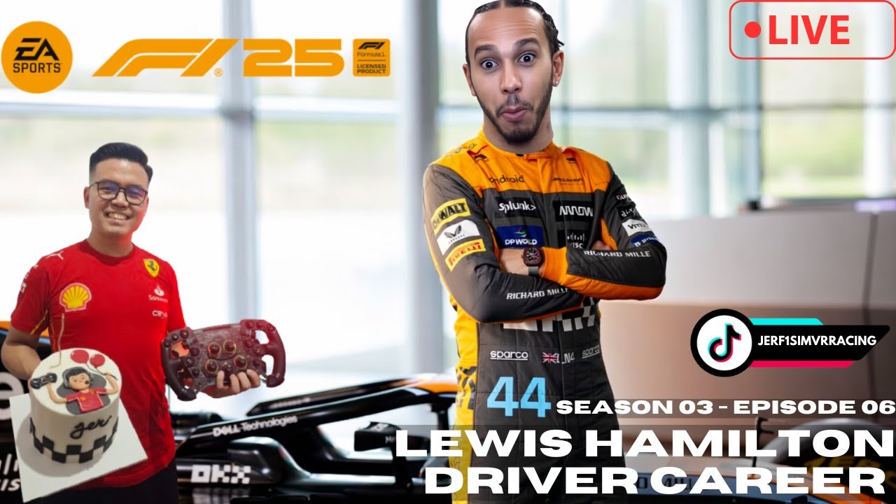 Hamilton Driver Career Season 3 Eps 6 (F1 25 VR Gameplay Indonesia)