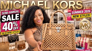 MICHAEL KORS Trending Luxury Bags Semi-Annual Sale 2026 - 40% Off the Newest Summer Bags