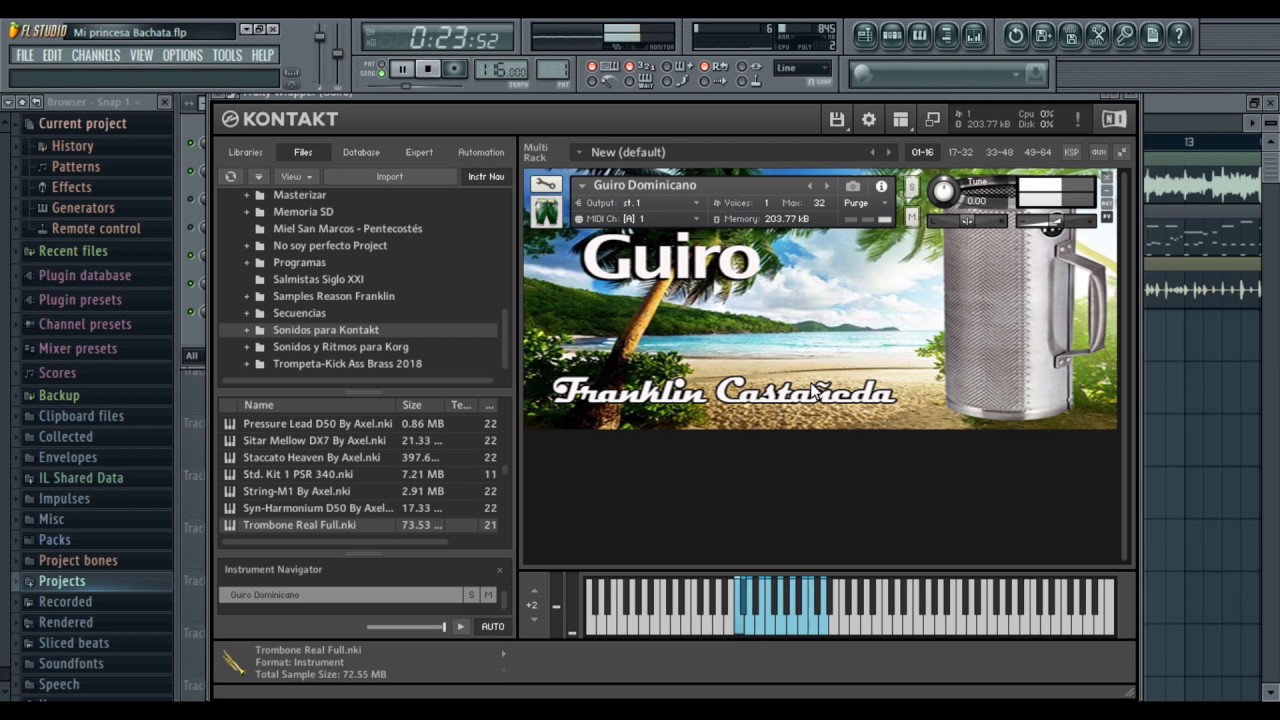 Guiro Dominicano El link de descargar esta abajo YouTube