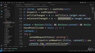 React Redux Thunk addNewPost conclusion