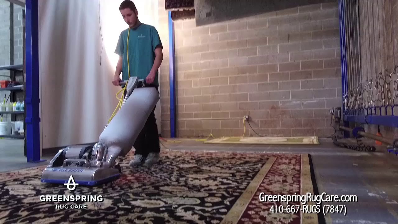 Restoring The Pile Greenspring Rug Care LuthervilleTimonium MD YouTube