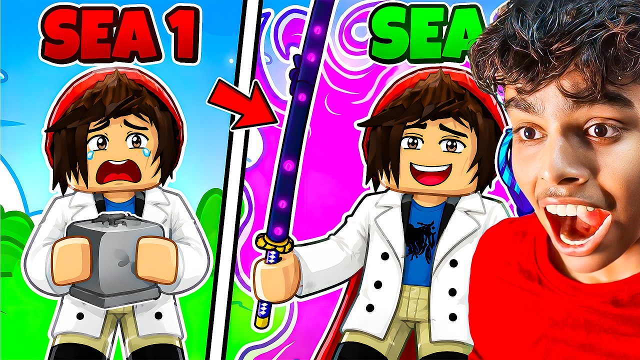 I FINALLY REACHED THE SECOND SEA | BLOX FRUITS GAMEPLAY #11