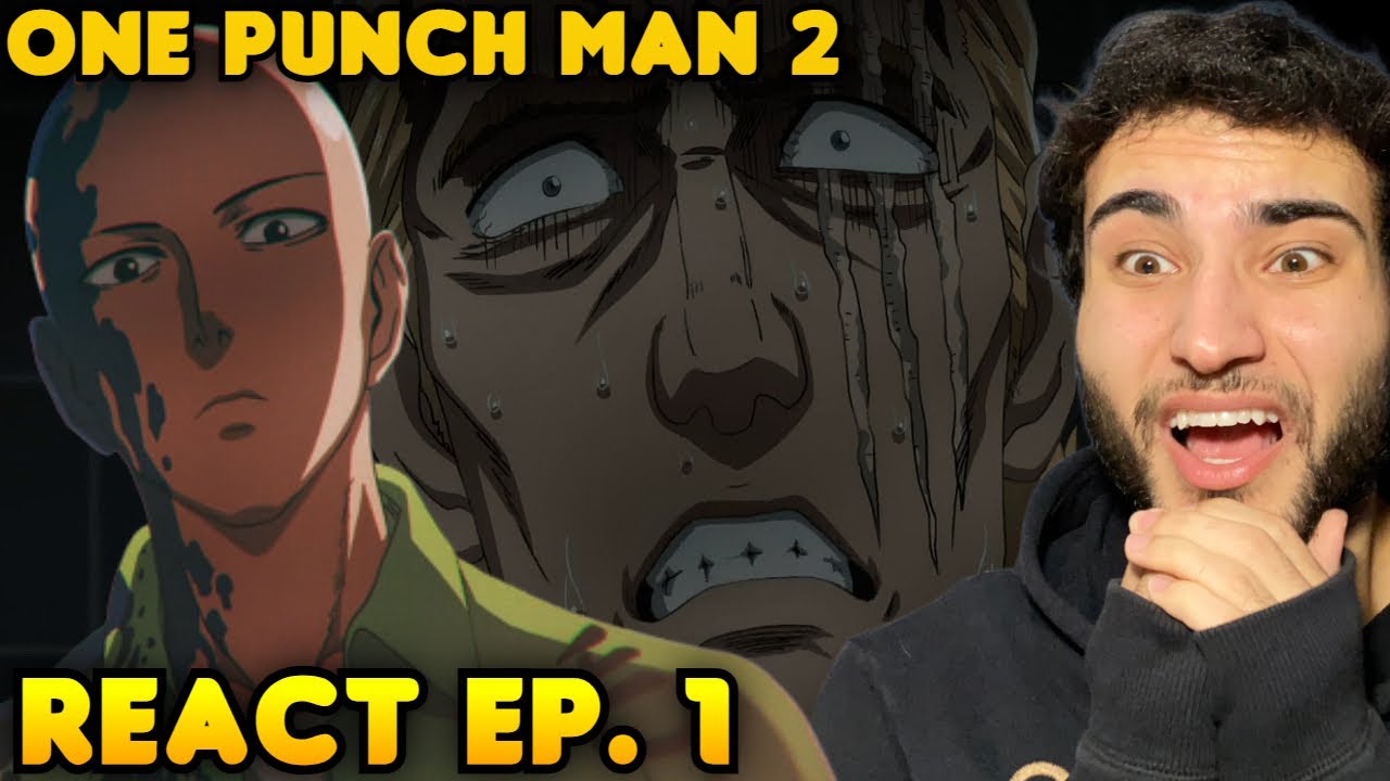 SAITAMA ME EMOCIONOU - React One Punch Man EP. 1 DUBLADO Temporada 2  REACTION 