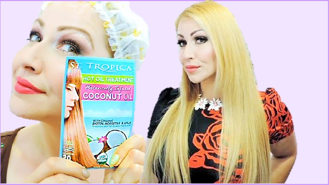 Como Reparar El Cabello Danado Y Seco Con Aceite De Coco Youtube